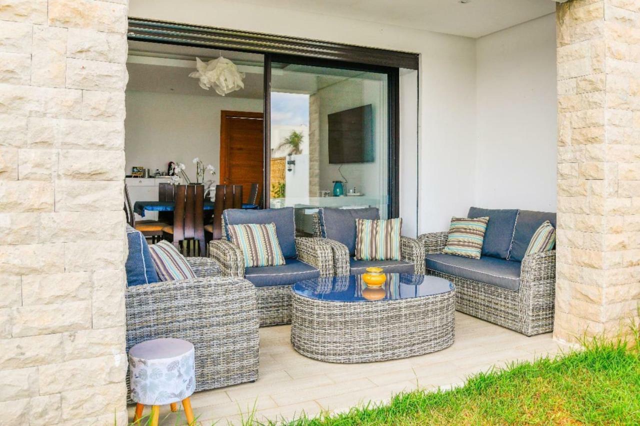 Superbe Villa Avec Piscine Plages Des Nations Rabat Buitenkant foto