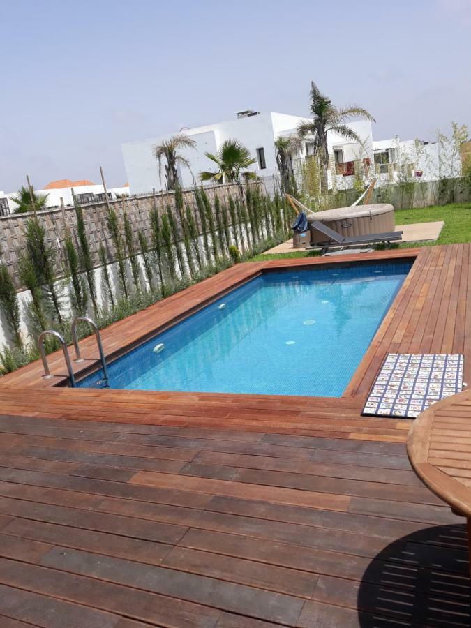 Superbe Villa Avec Piscine Plages Des Nations Rabat Buitenkant foto