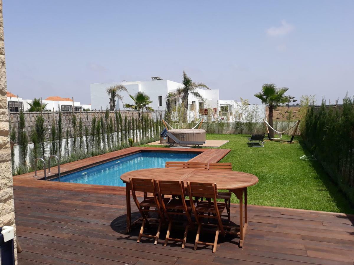 Superbe Villa Avec Piscine Plages Des Nations Rabat Buitenkant foto